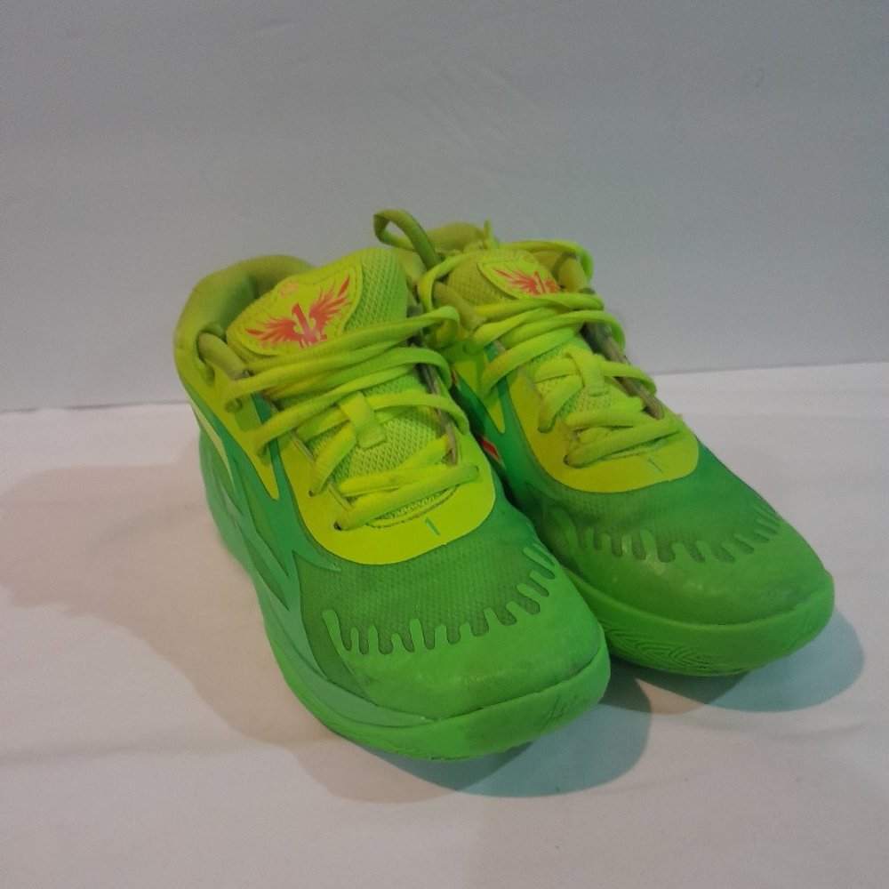 Puma Kids LaMelo Ball MB.02 “Nickelodeon Slime” Size 2C